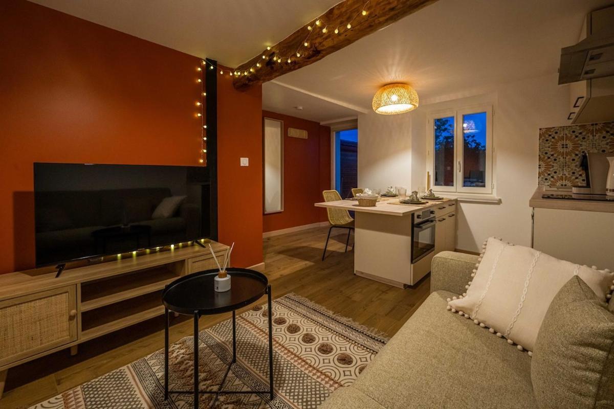 Апартаменты La Citadelle ~ Jacuzzi ~ Terrasse Каркассон Экстерьер фото